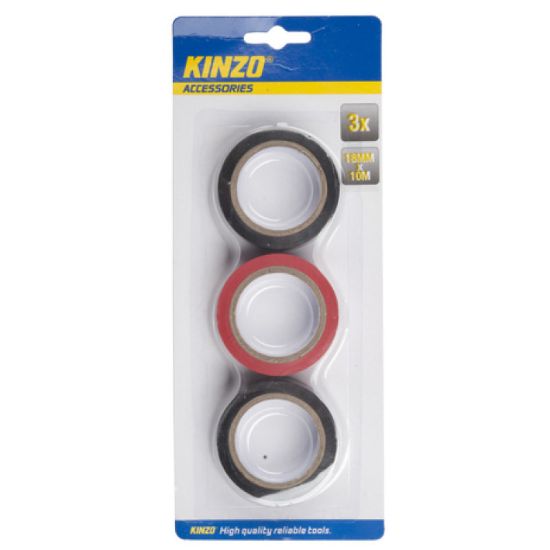 Bild von PVC-Band ( 3x10mtr 18mm Kinzo bl )