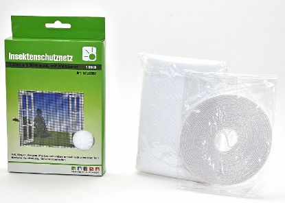 Bild von Insektenschutznetz 1,30m x 1,50m weiß, mit Klettband