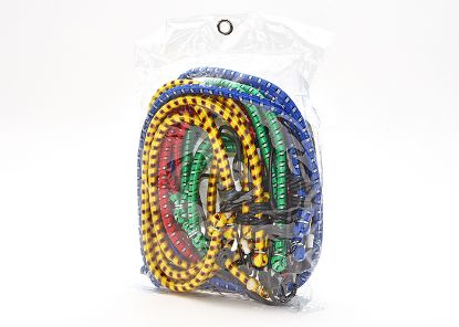 Bild von Spanngummi SET, 12 Stück, Größen sortiert 38+46+60+88cm, Ø 8mm